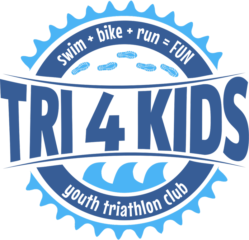 Logo, TRI 4 Kids, Kid's Triathlon, Youth Fitness in Rocklin, CA